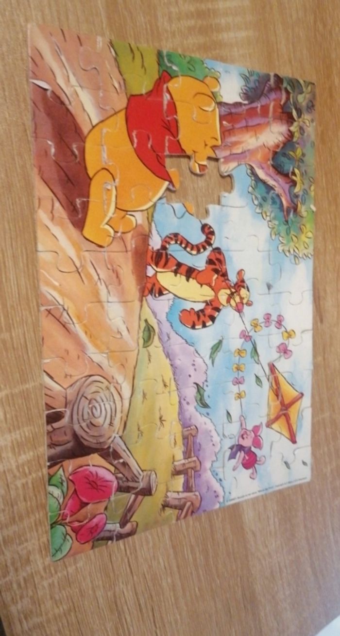2 Puzzles Winnie l'ourson - photo numéro 3