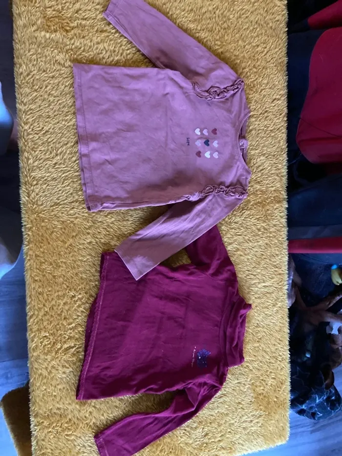 Lot t shirt manche longue 2 ans - photo numéro 2
