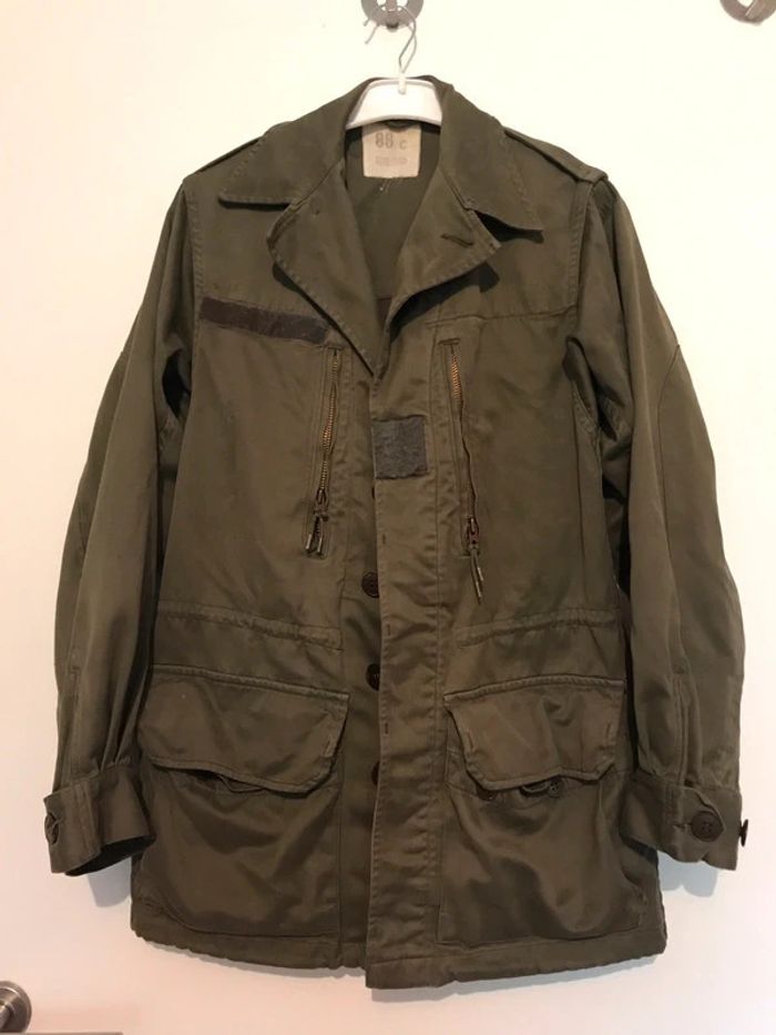 🤩 superbe veste militaire armée française taille du S au M en très bon état - photo numéro 8