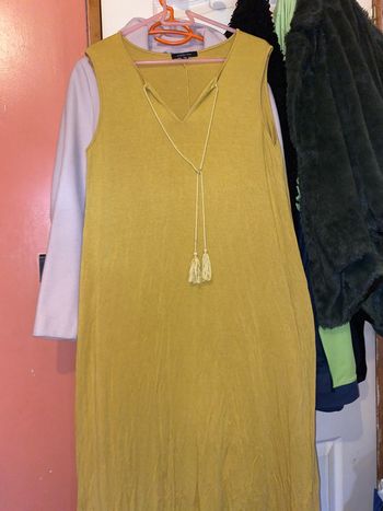 Robe longue asymétrique