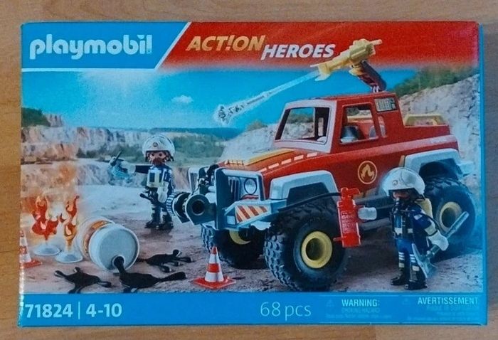 Playmobil pompiers 71824