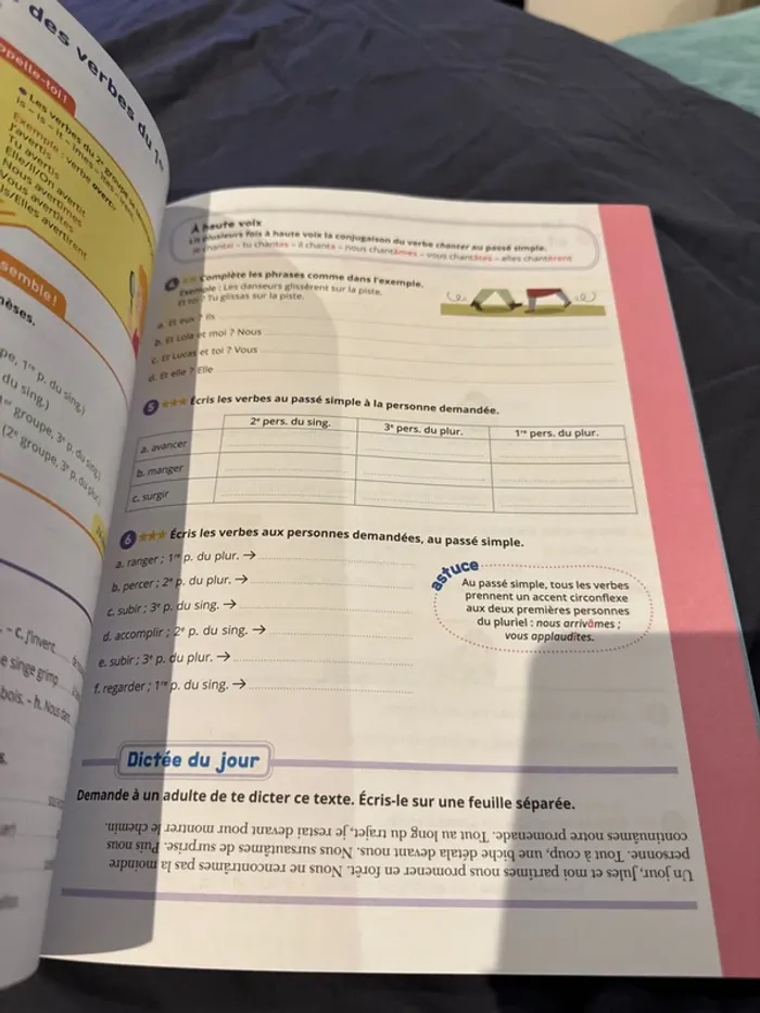 Cahier de conjugaison CM2 - photo numéro 3