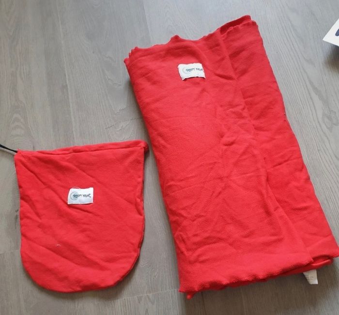 Écharpe de portage physiologique de la marque Sleepy Wrap 
Mixte rouge - photo numéro 2