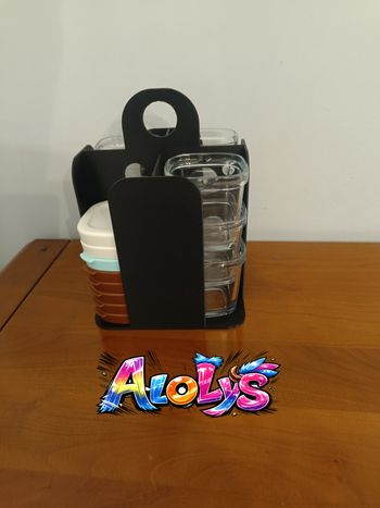 Range-pots pour yaourtière Seb Multidélices