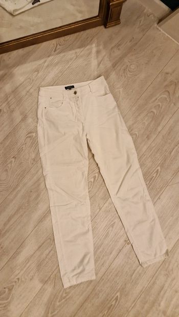 Pantalon slim blanc Caroll 🌼 Taille 36