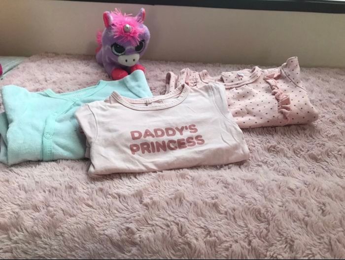 Lot pijama bébé fille