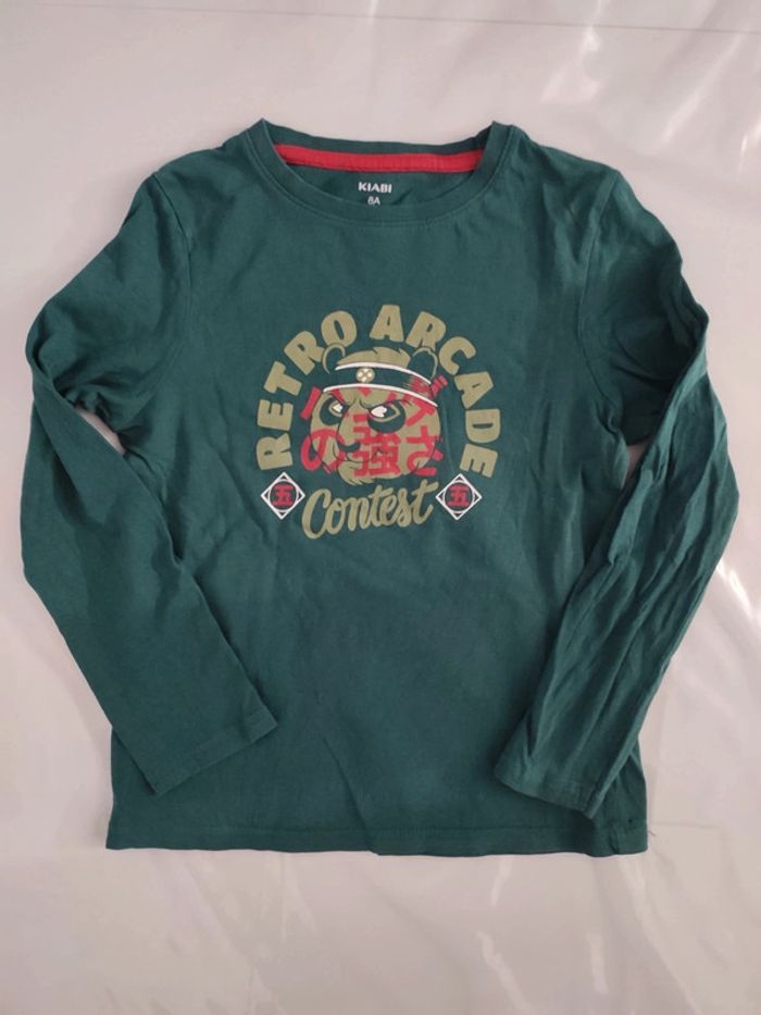 T shirt manches longues enfant