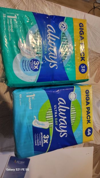 2 paquets de protection always
