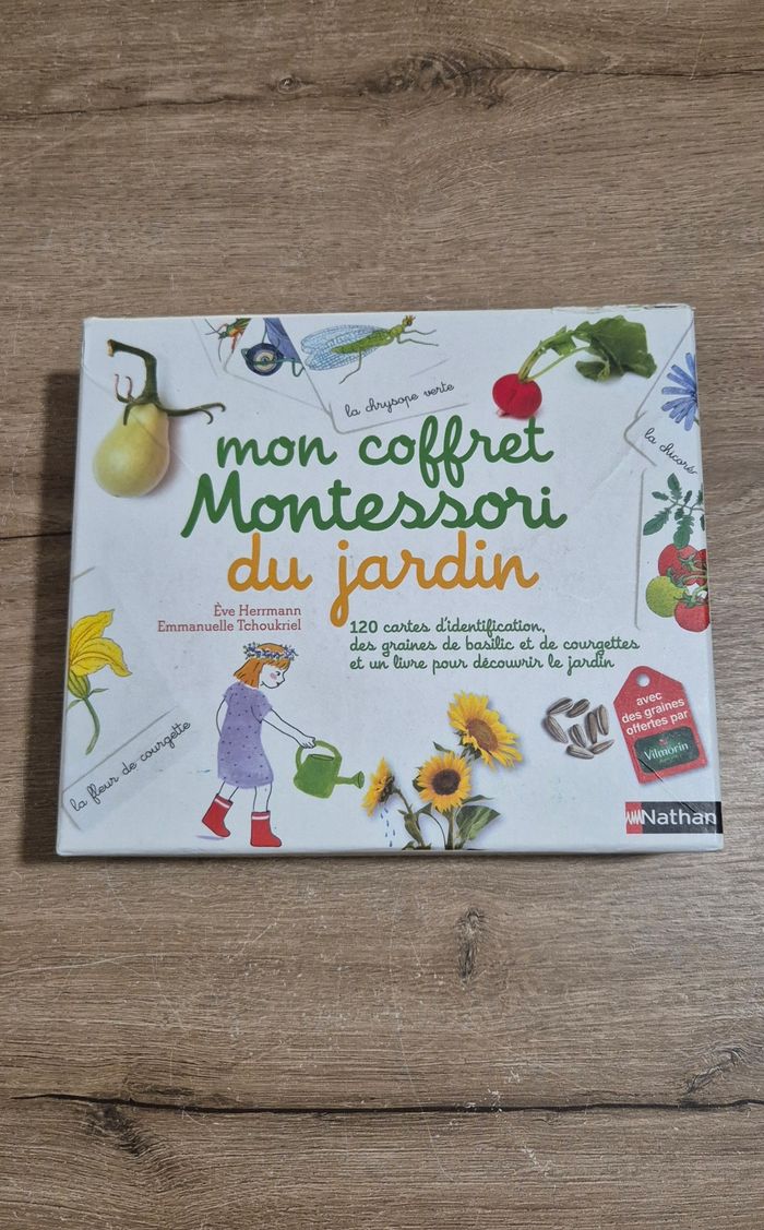 Coffret Montessori du jardin - photo numéro 2