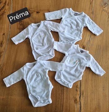 Lot de bodies manches longues bébé