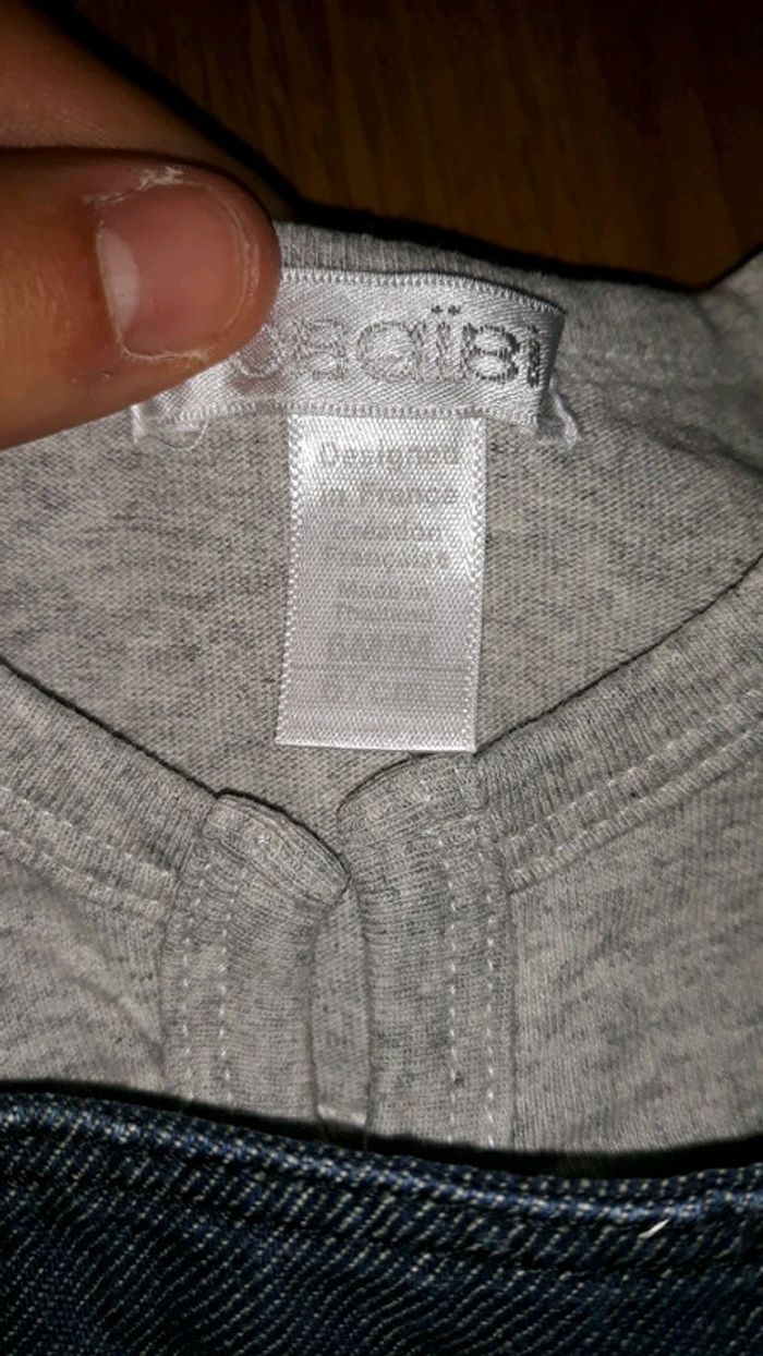 Ensemble salopette et t-shirt orchestra 6mois - photo numéro 3