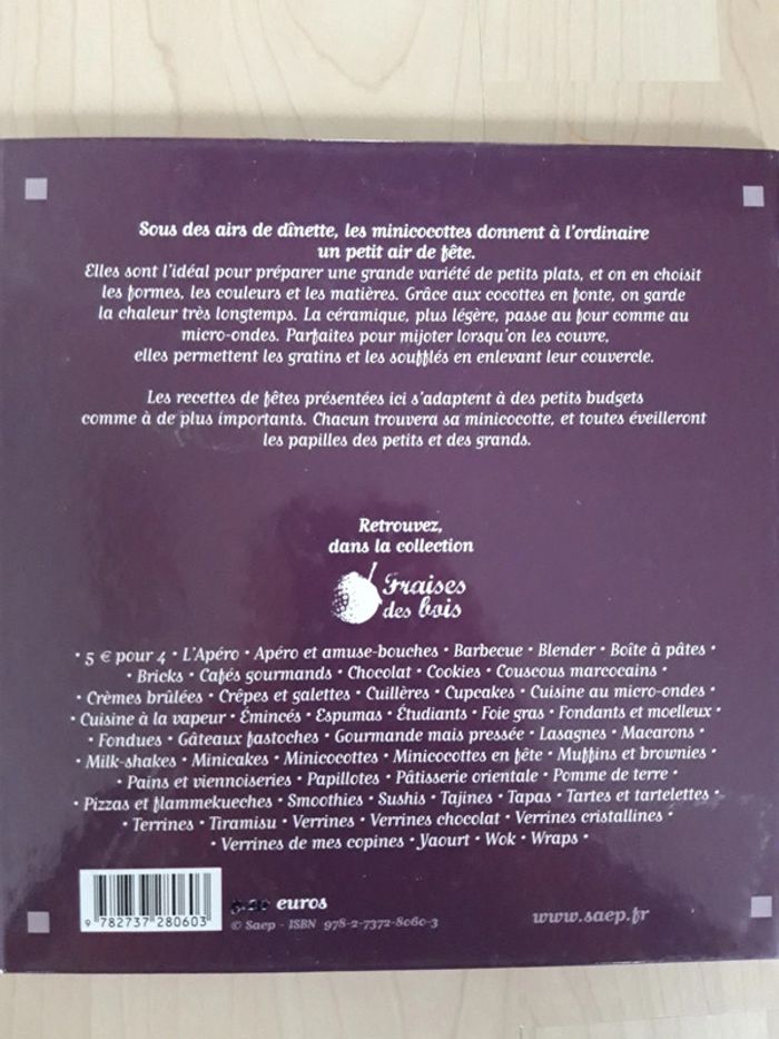 4 livres de recettes pour faire, cupcake, cocottes et apéros dînatoire - photo numéro 3