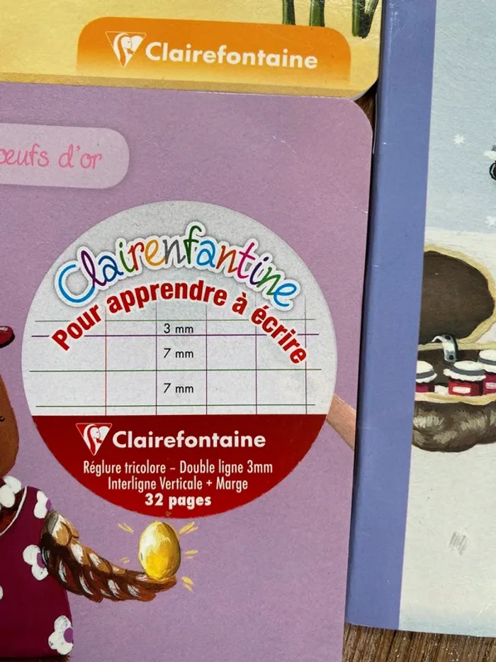 lot cahiers pour apprendre à écrire Clairefontaine - photo numéro 2