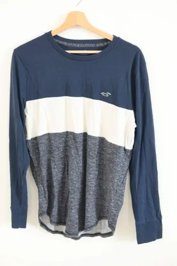 C56 t-shirt marine Hollister S