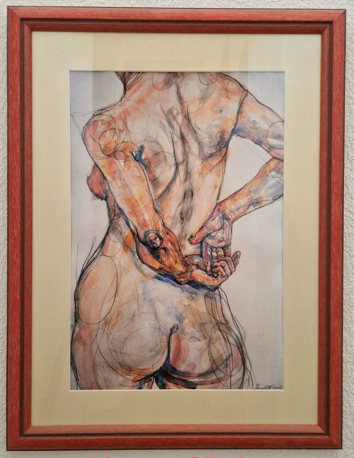 Grande tableau, joli cadre - photo numéro 2