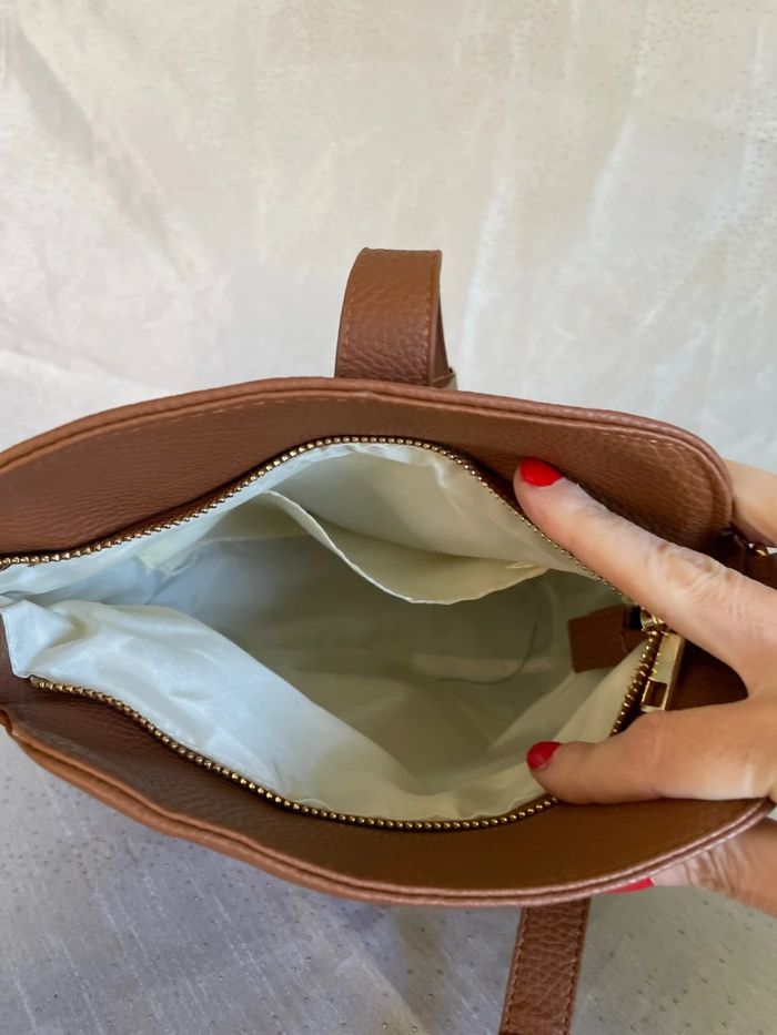 Sac à main marron - comme neuf - photo numéro 7