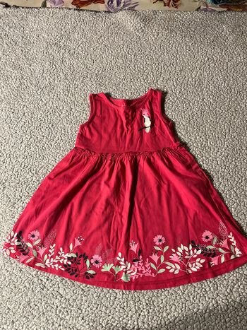 Robe fille rose in extenso