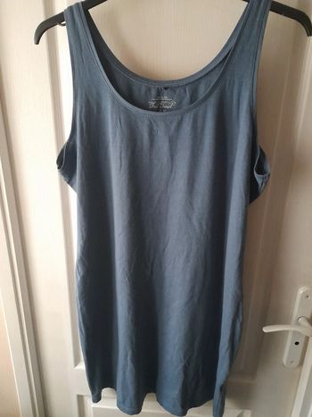 Robe débardeur bleu 48