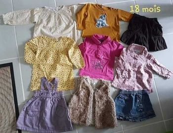 Lot 18 mois fille