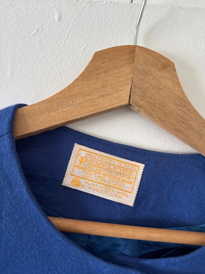 Veste vintage Pendleton femme – Bleue – Taille M – Très bon état - photo numéro 3