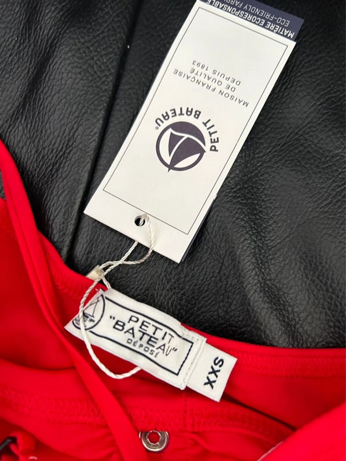 Maillot de bain NEUF Petit Bateau XXS - photo numéro 3