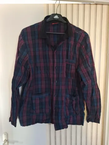 Chemise à carreaux t42 #H42XL-008