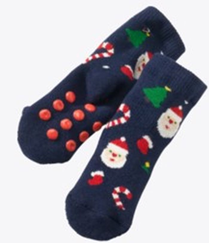 Chaussettes anti-dérapantes Noël 23-26 - photo numéro 5