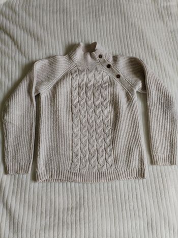 Pull garçon torsadé