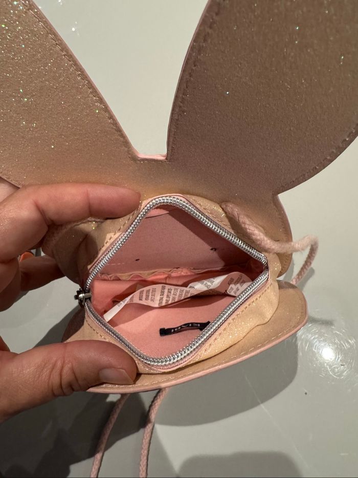 Sac lapin rose - photo numéro 5