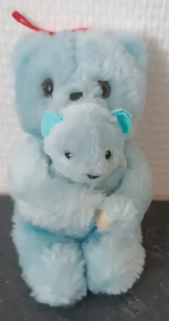 Peluches ourson maman et son petit