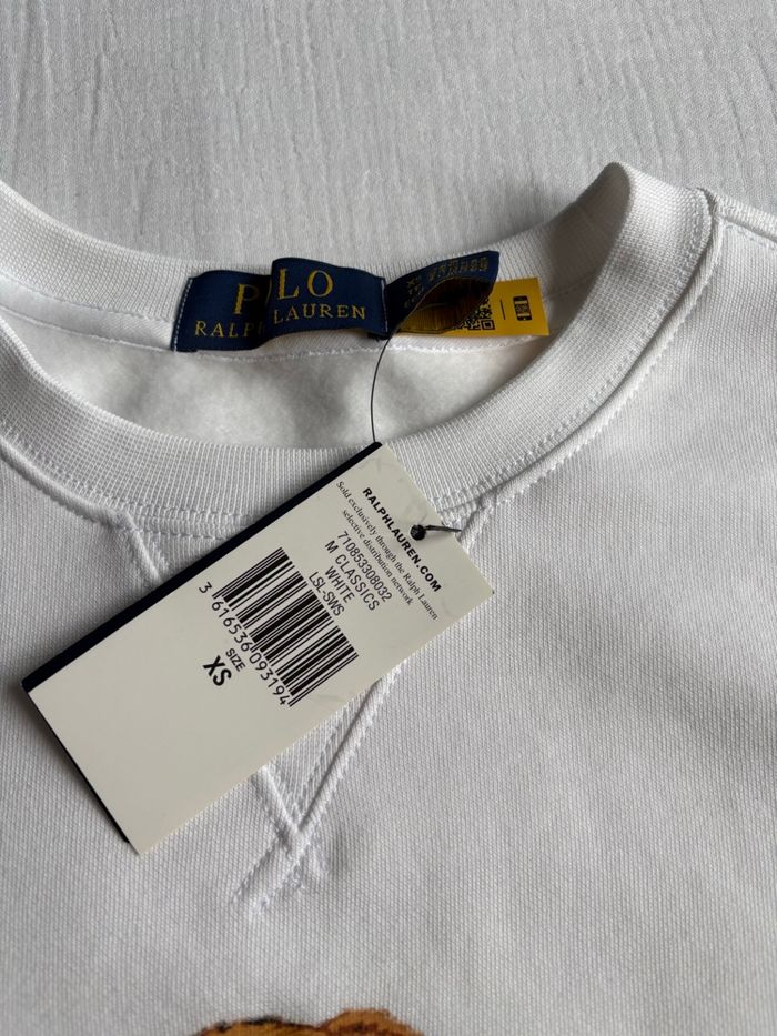 Pull Ralph Lauren blanc - photo numéro 3