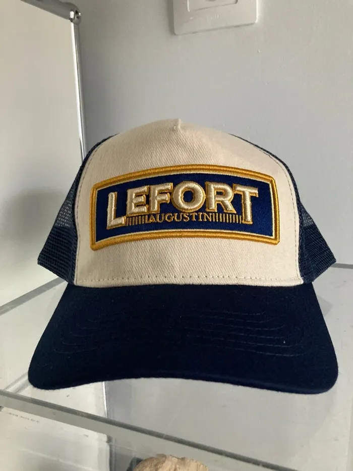 Casquette homme bleu marine Lefort taille unique