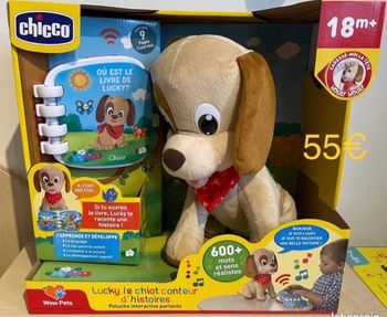 Lucky le chiot conteur d’histoires Chicco