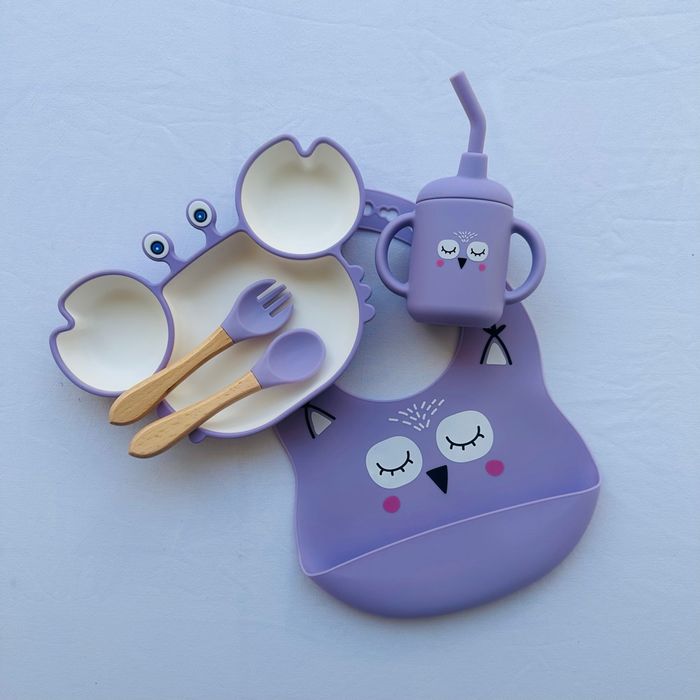 Set bébé assiette gobelet personnalisé - photo numéro 2