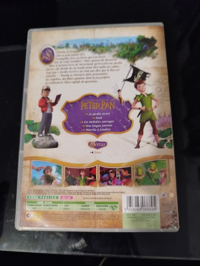 DVD Peter pan Le jardin secret - photo numéro 2