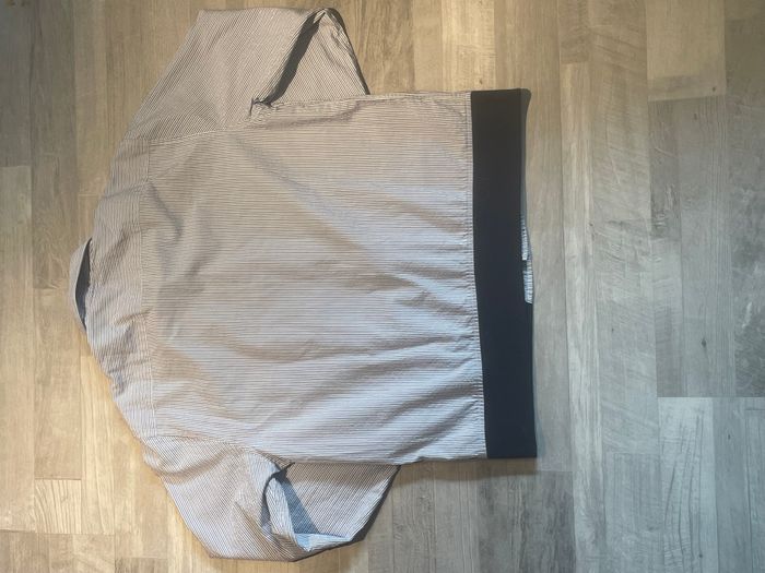 Chemise Tommy Hilfiger rayée bleue Slim Fit taille M - photo numéro 5