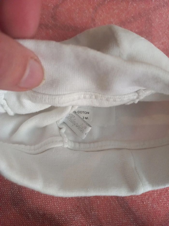 Lot bonnet chaussons naissance - photo numéro 3