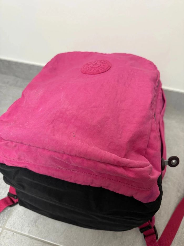 Cartable Kipling Rose grand modèle en très bon état - photo numéro 15