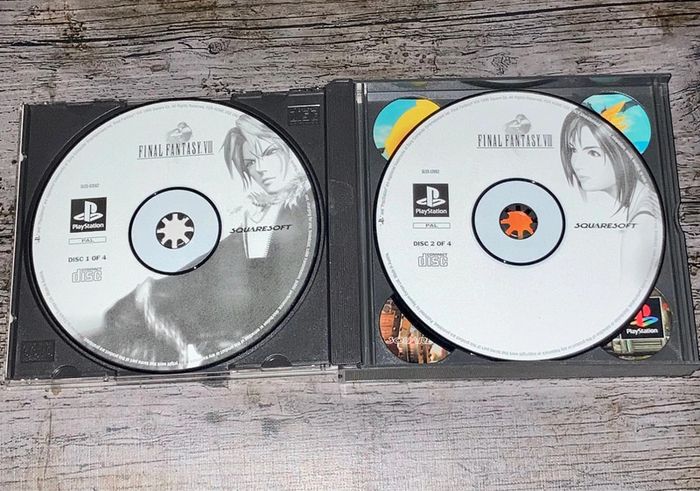 Final Fantasy 8 Jeu PS1 Complet Allemande Sony - photo numéro 2