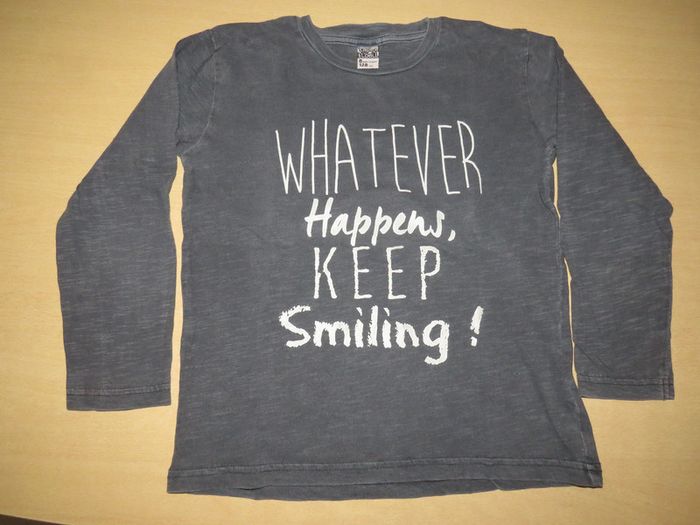 t-shirt manches longues TAO 8 ans