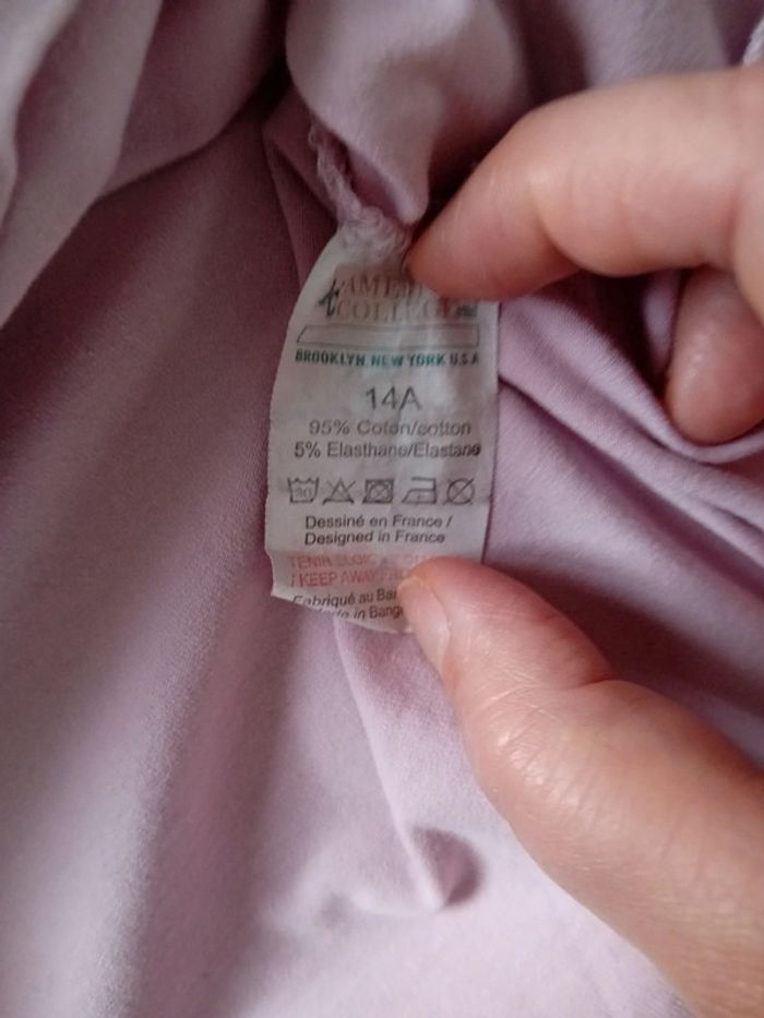 T-Shirt Fille 14 ans - photo numéro 5