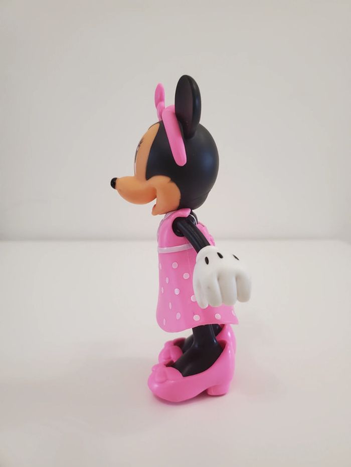 Disney Mickey Grande Figurine de Minnie à Habiller officielle très Bon état 15cm env. - photo numéro 3