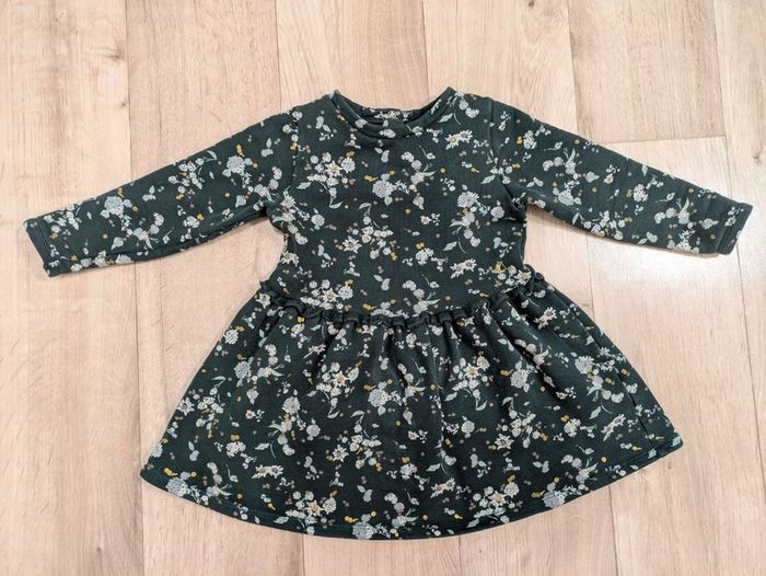Robe chaude verte petit bateau 3 ans - photo numéro 2