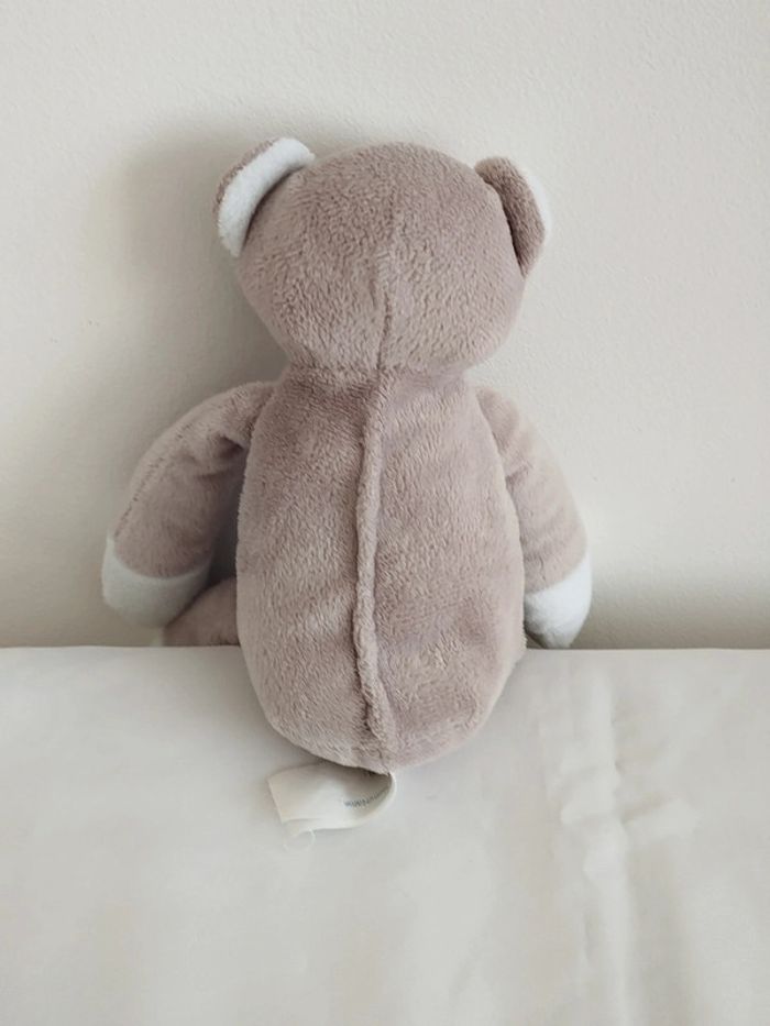 Oursonne et son bébé en écharpe gris et violet Mustela - photo numéro 2