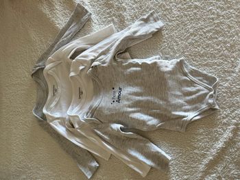Lot de 4 bodies bébé garçon taille 18 mois