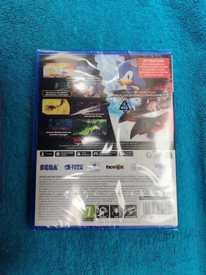 PS5 Sonic x shadow generations - photo numéro 2