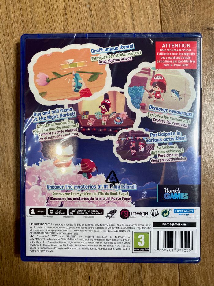 Mineko’s night market - PS5 - jeu neuf sous blister - photo numéro 5