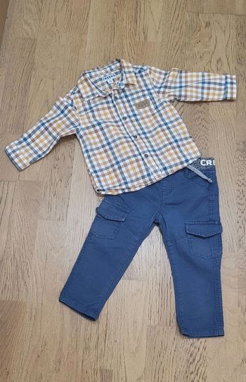 Ensemble creeks chemise et pantalon