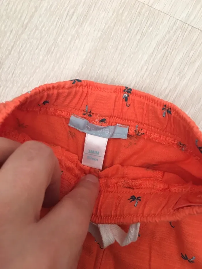 Ensemble short chemise manches courtes 3 mois orchestra - photo numéro 3