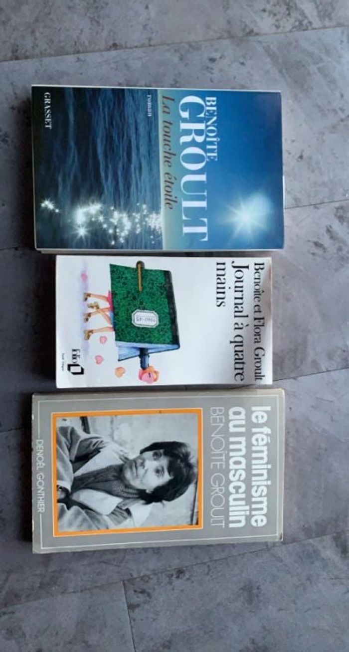 Lot de livres Benoite Groult